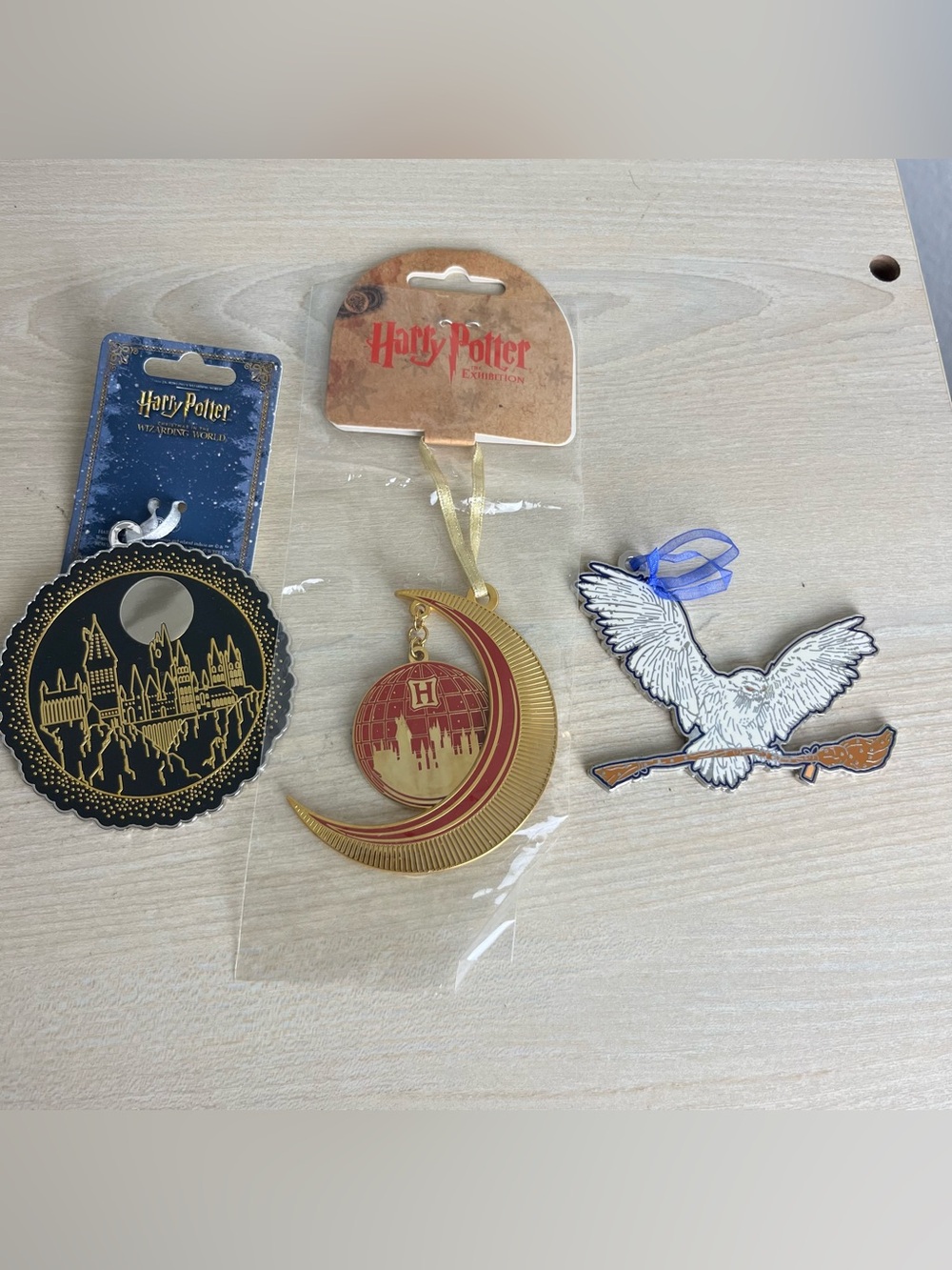 Harry Potter Christmas Lot of 5 Ornaments